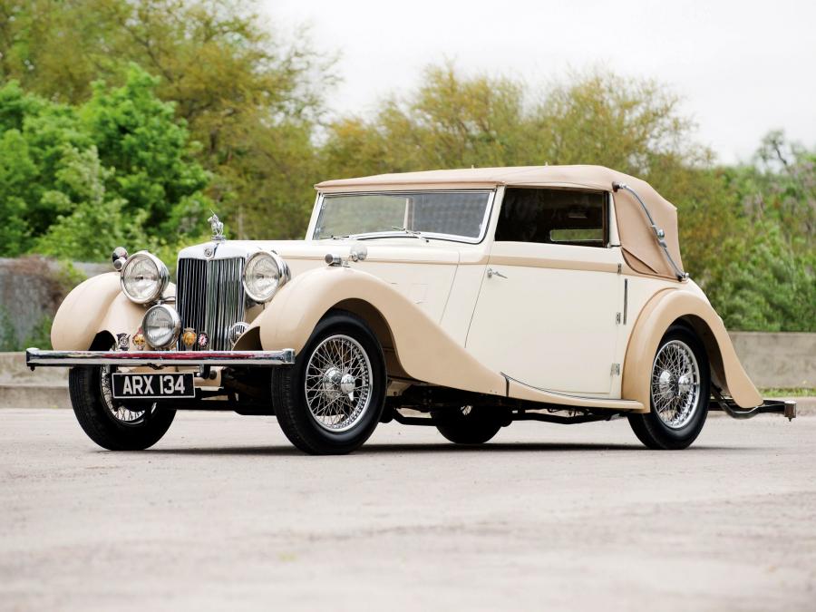  MG SA Tickford Drophead Coupe 1936 года  (фото 12 из 13)